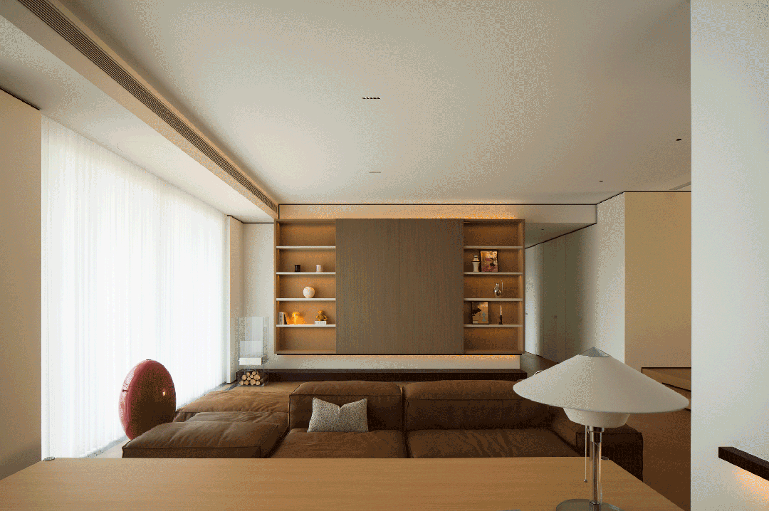 大平層設計,280㎡大平層,280㎡,現代風格大平層設計,大平層裝修,大平層,大平層設計案例,東莞,東莞鬆山湖湖景大平層,T&D知行空間設計