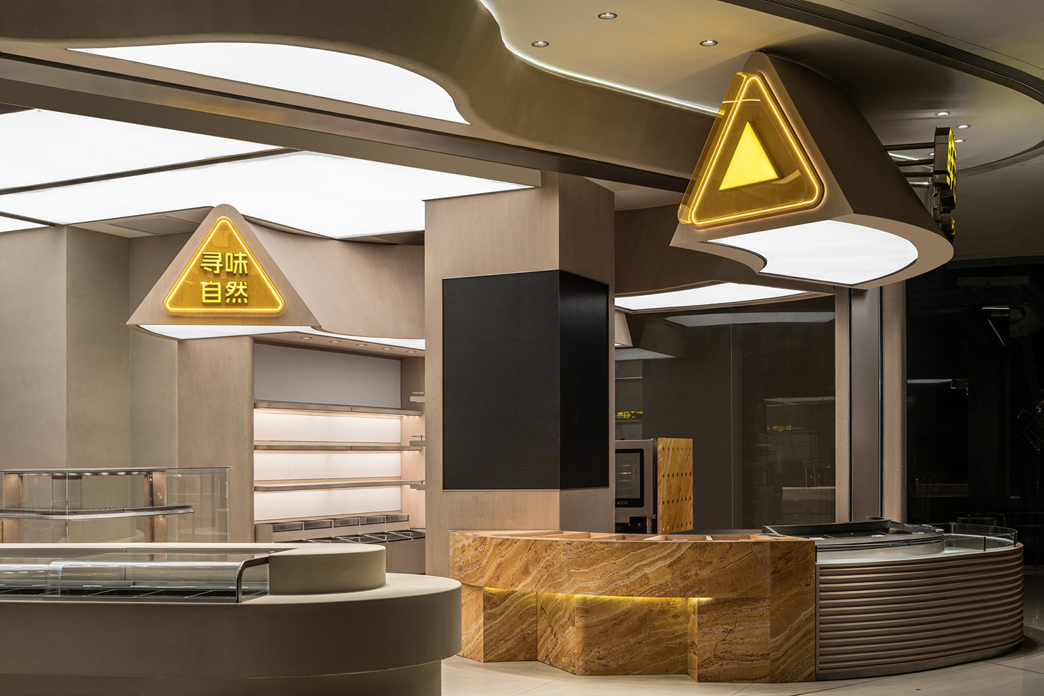 烘焙店設計,麵包店設計,休閑餐廳設計,商場麵包店設計,麵包店設計案例,烘焙店,沈陽鮮活作物烘焙店,沈陽,歐陽跳建築設計