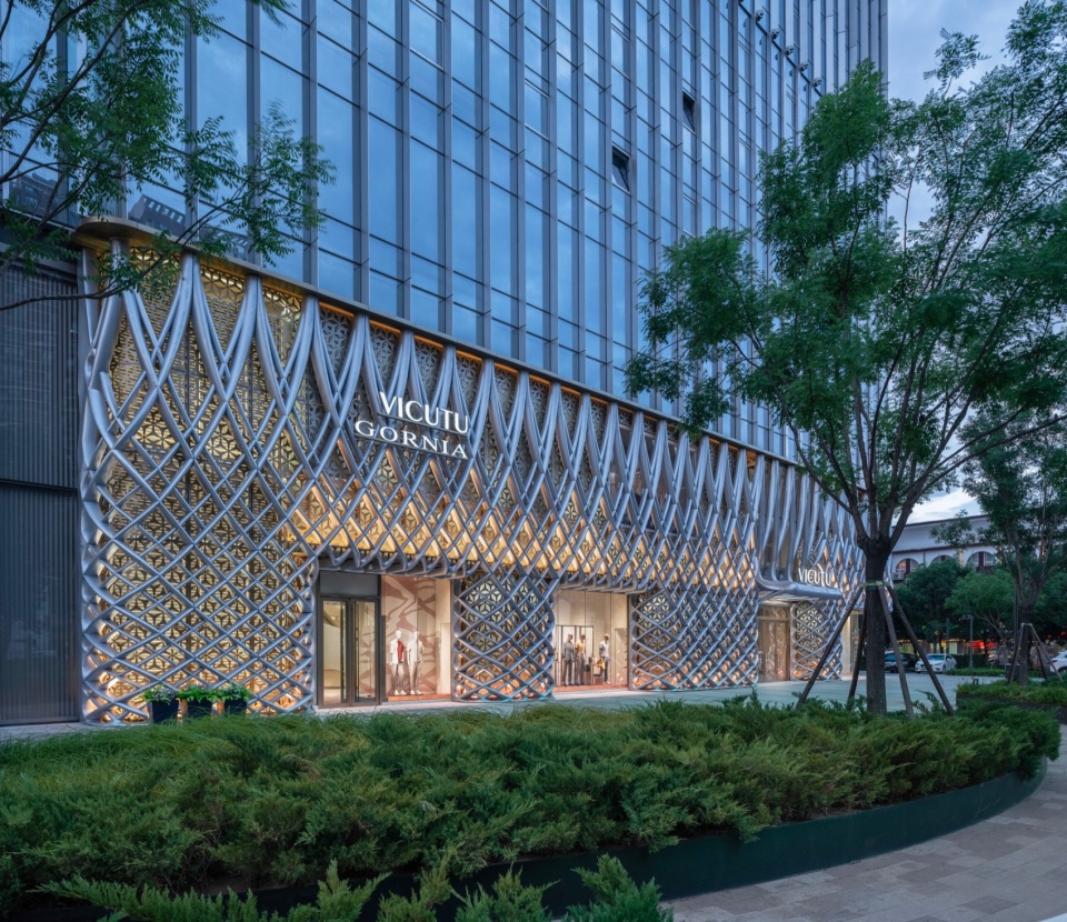 時裝店設計,服裝店設計,男裝店設計,外立麵設計,商店設計,時裝店設計案例,VICUTU威可多北京旗艦店,北京,非靜止建築設計