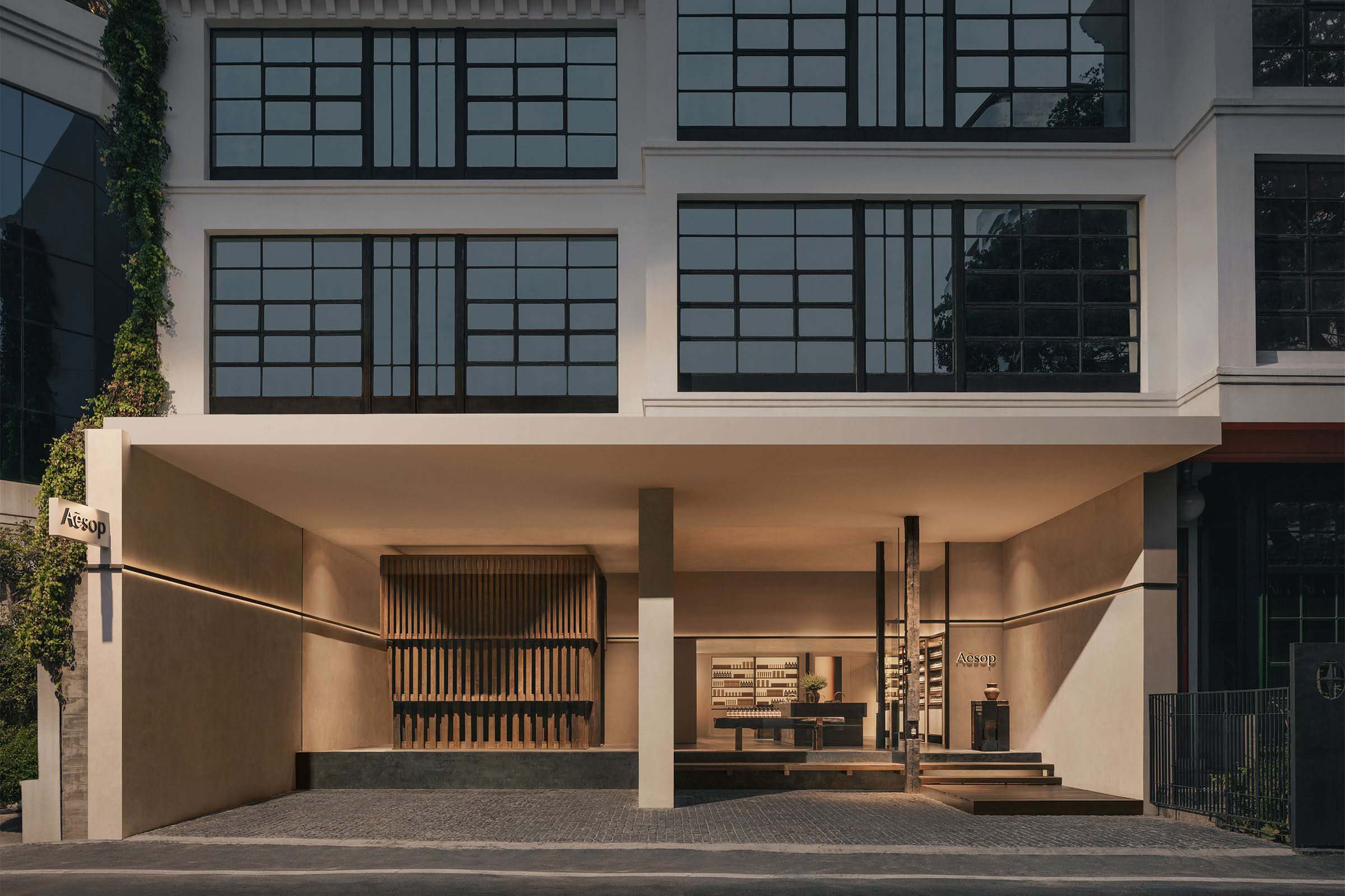 Sher Maker,Aesop,零售店設計,護膚品零售店,零售店設計方案,零售店設計案例,泰國,曼穀,泰式,店鋪設計,伊索