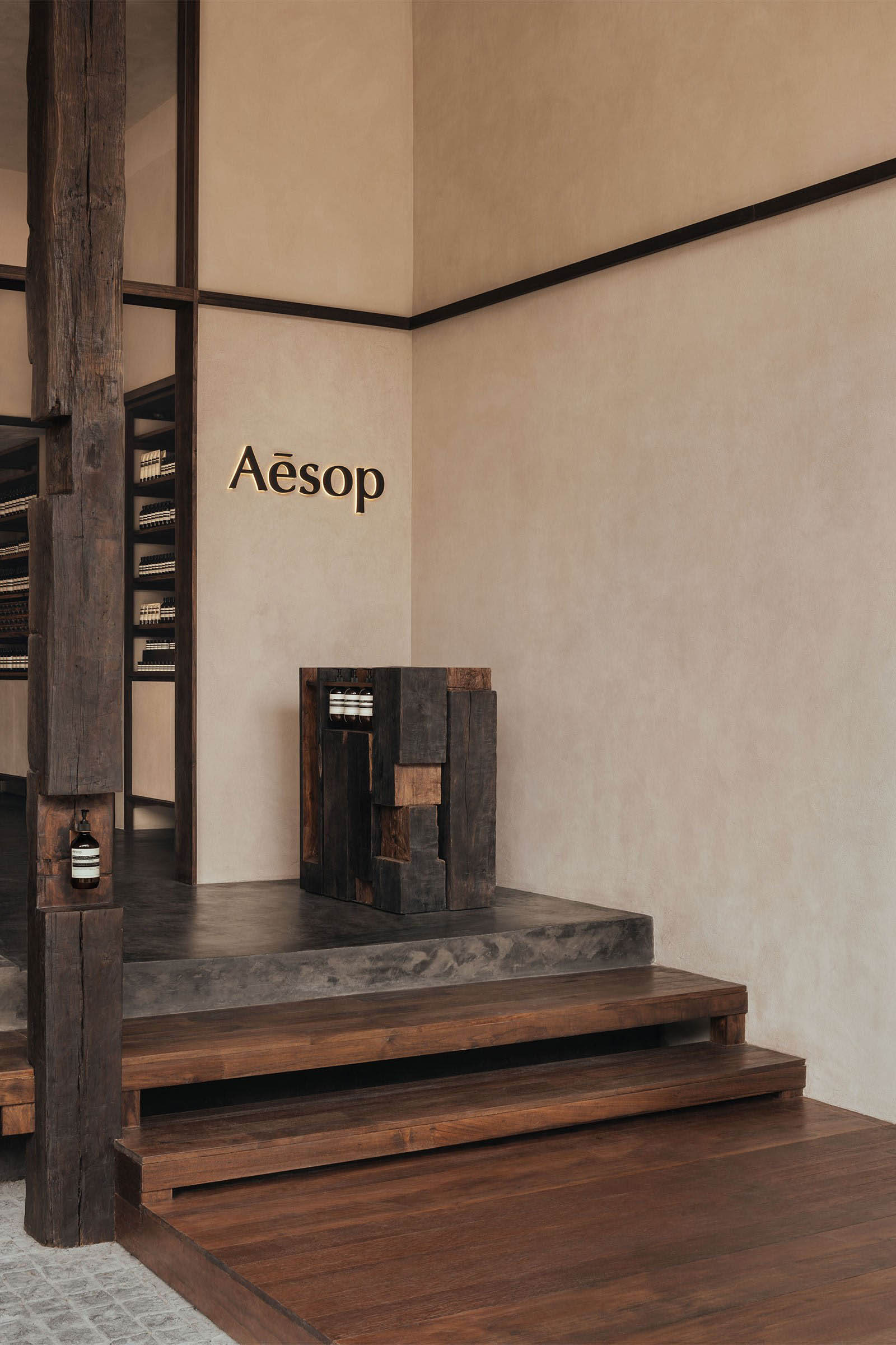 Sher Maker,Aesop,零售店設計,護膚品零售店,零售店設計方案,零售店設計案例,泰國,曼穀,泰式,店鋪設計,伊索