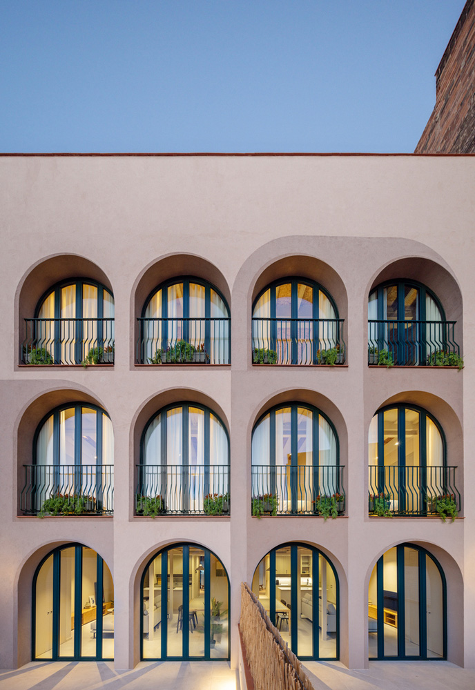 Nook Architects,公寓設計,小戶型設計,西班牙,公寓設計案例,公寓設計方案,巴塞羅那,酒店式公寓,現代風格小公寓,極簡風格,公寓改造