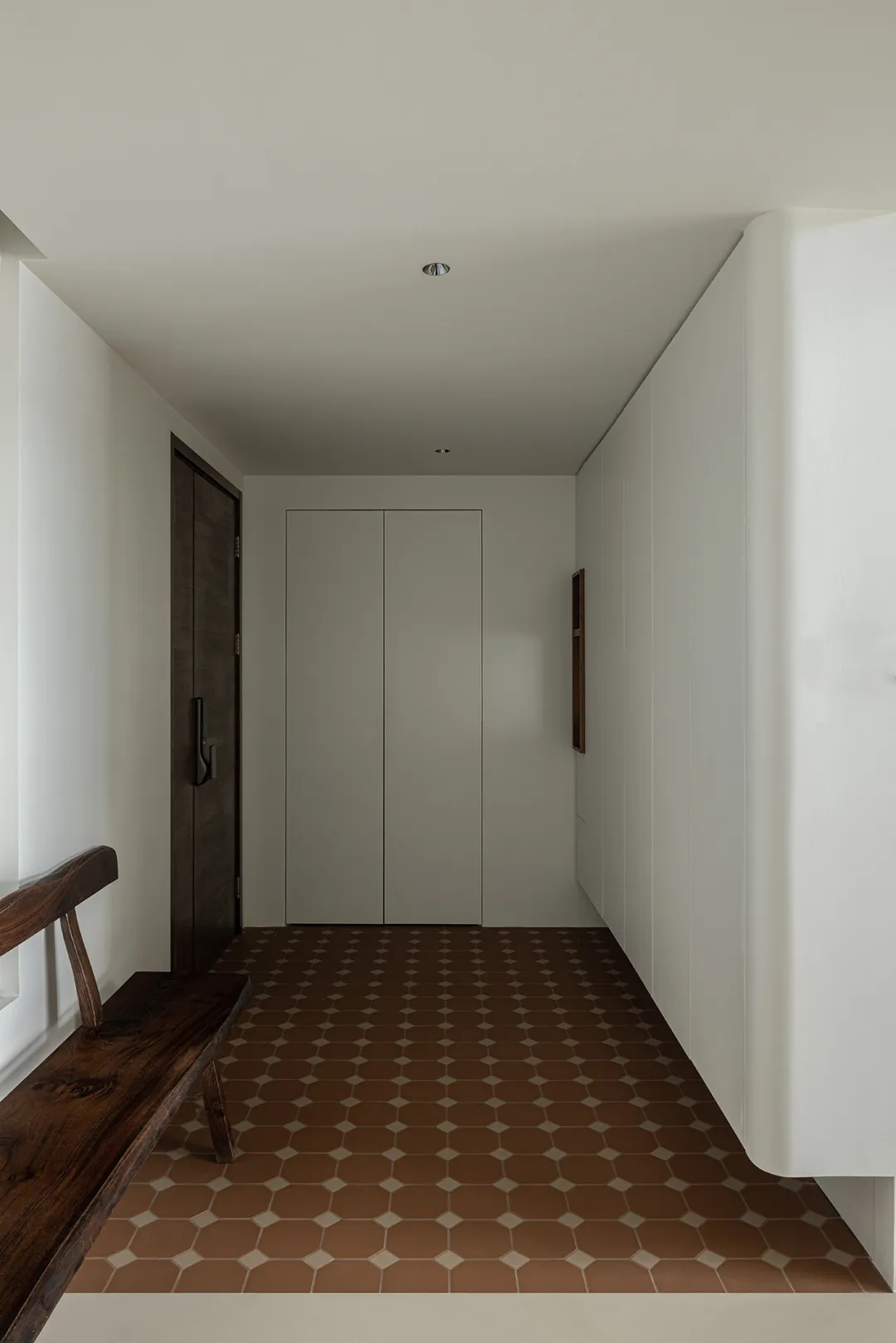 201㎡複式設計,201㎡,複式設計案例,複式設計,家裝設計,原木風設計,微水泥,現代風格住宅設計,北京複式住宅「書屋」,北京,與空間設計