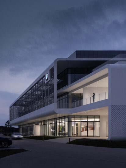 ARCHIHOPE朱海博建築設計事務所 | BMW佛山寶馬寶創綠星燈塔項目