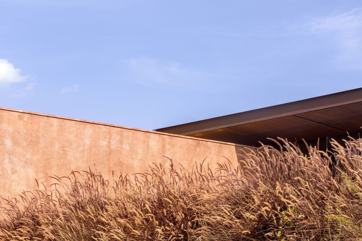 VAGA,別墅設計,開放式,平層別墅,別墅設計案例,別墅設計方案,巴西,赤陶色