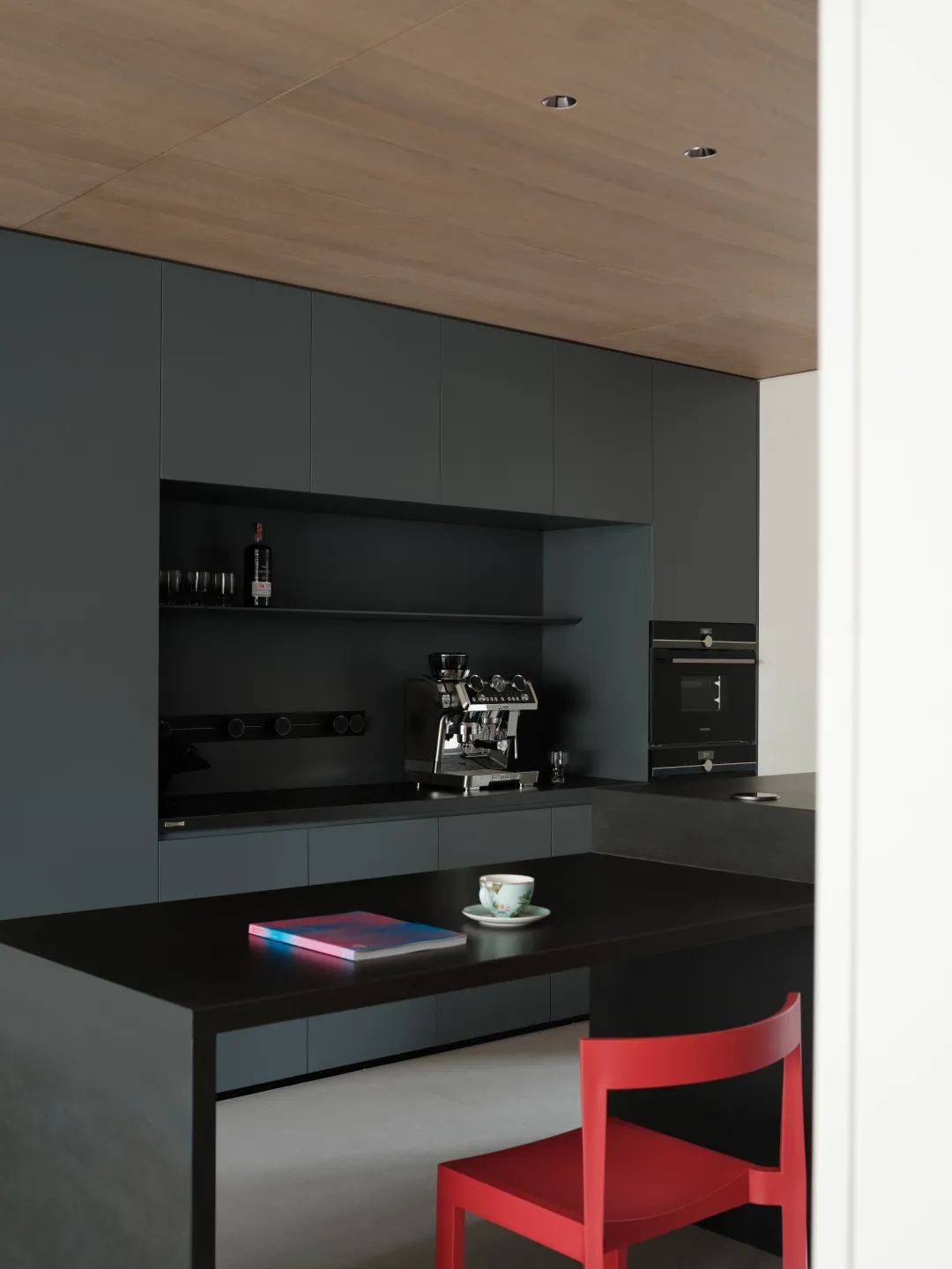 300㎡大平層設計,300㎡,微水泥,住宅設計,現代風格家裝設計,大平層設計,大平層設計案例,大平層設計方案,福建南平大平層-逐光踏影,福建南平,HHD恒合立創設計