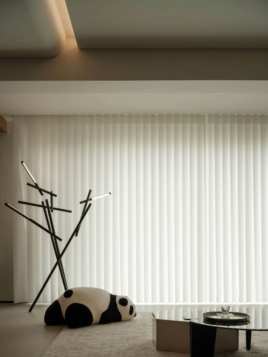 300㎡大平層設計,300㎡,微水泥,住宅設計,現代風格家裝設計,大平層設計,大平層設計案例,大平層設計方案,福建南平大平層-逐光踏影,福建南平,HHD恒合立創設計