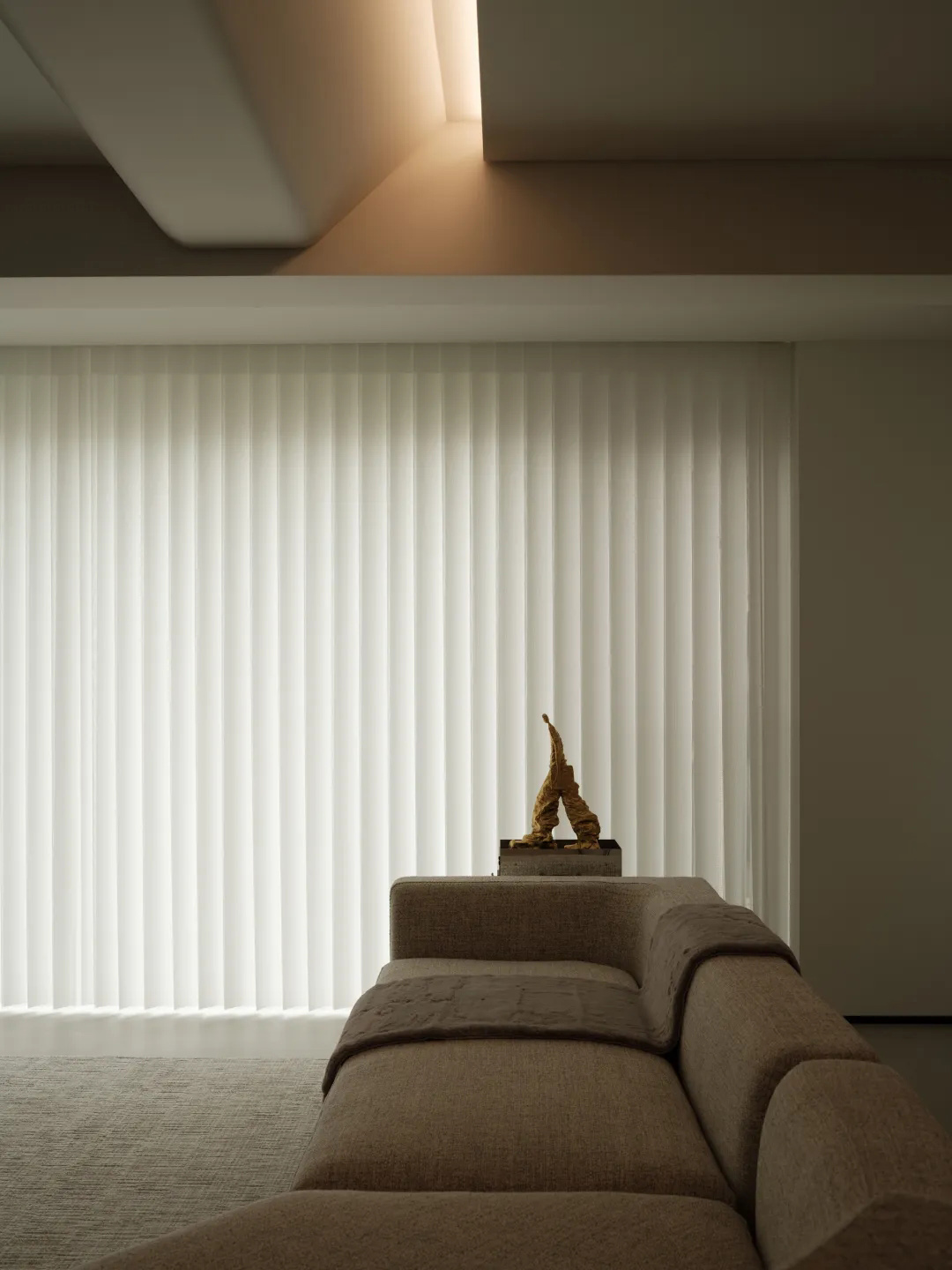 300㎡大平層設計,300㎡,微水泥,住宅設計,現代風格家裝設計,大平層設計,大平層設計案例,大平層設計方案,福建南平大平層-逐光踏影,福建南平,HHD恒合立創設計