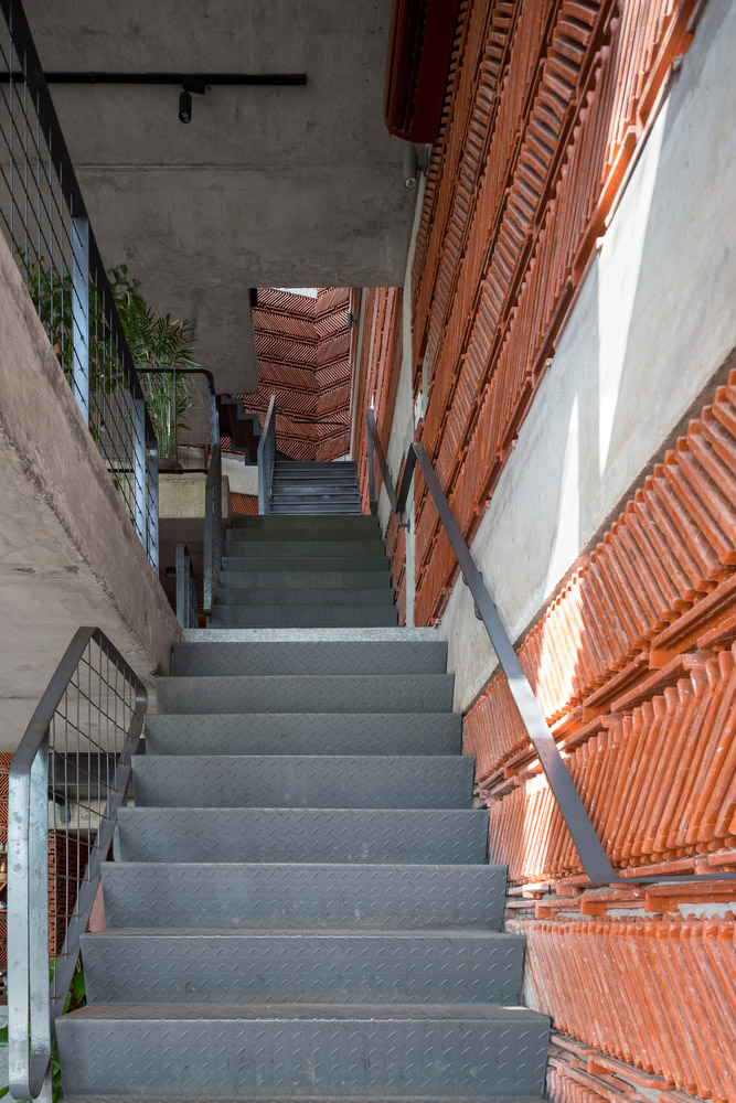 H&P Architects,咖啡廳設計案例,咖啡店設計,越南,展廳設計,510㎡,Ngói Space,咖啡廳設計方案