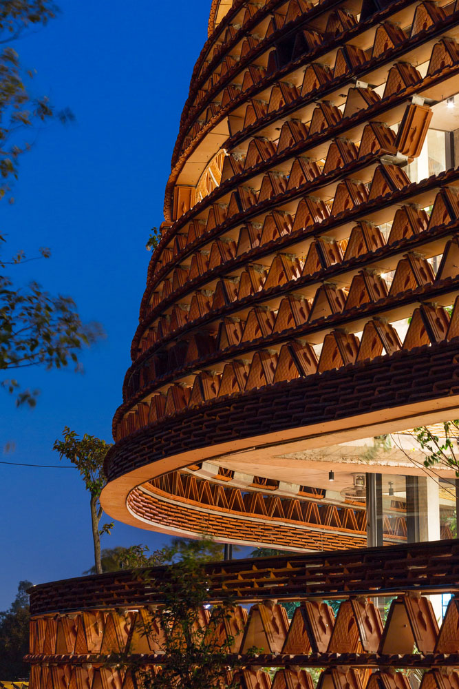 H&P Architects,咖啡廳設計案例,咖啡店設計,越南,展廳設計,510㎡,Ngói Space,咖啡廳設計方案