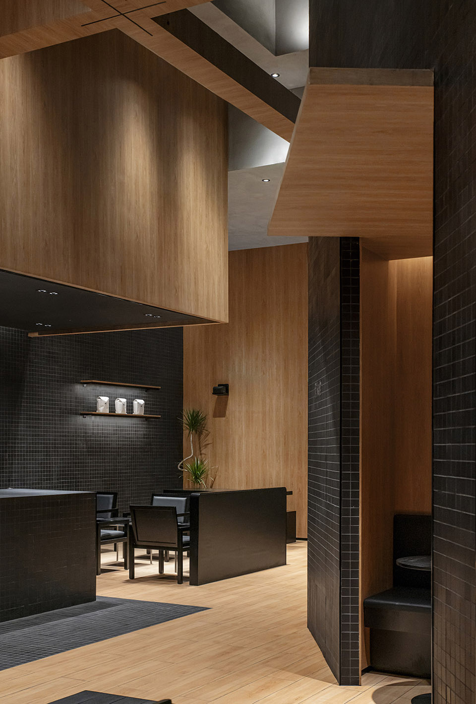 咖啡店設計,咖啡店設計案例,咖啡店設計方案,茶飲店設計,咖啡店裝修,M Stand,M stand濟南萬象城店,WBS裏外工作室