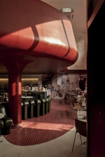 1.61 DESIGIN_WORKSHOP丨600㎡,越南Reden 咖啡廳&小酒館