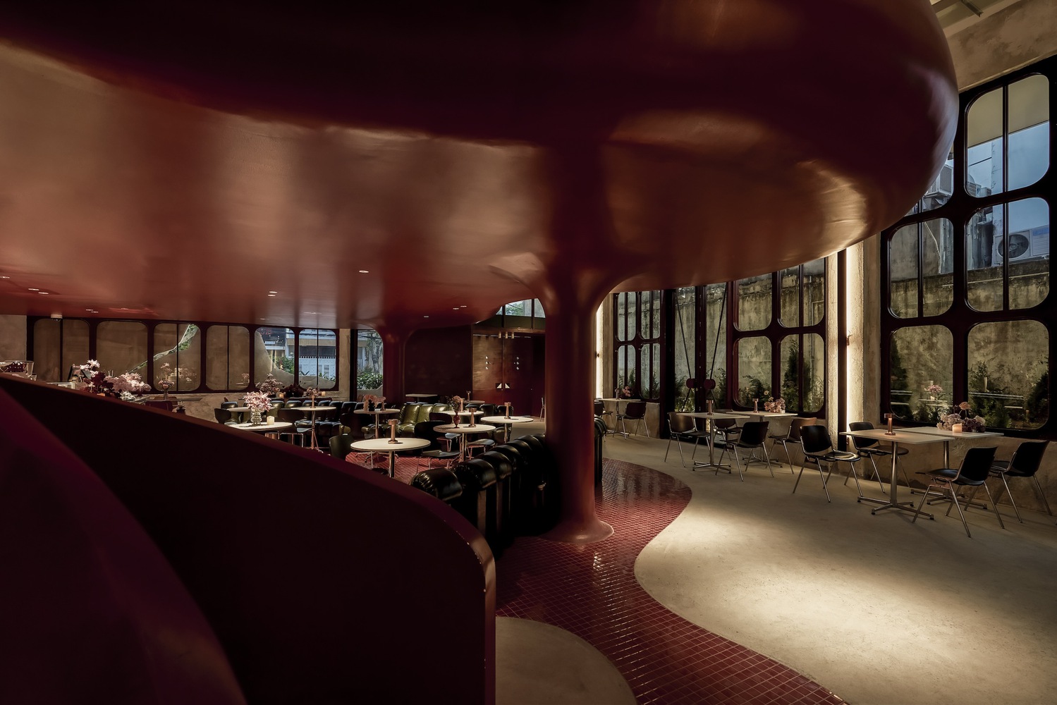 Reden Cafe & Bistro,越南,1.61 DESIGIN_WORKSHOP,600㎡,咖啡廳設計方案,咖啡店設計案例,咖啡廳設計,小酒館,酒吧設計