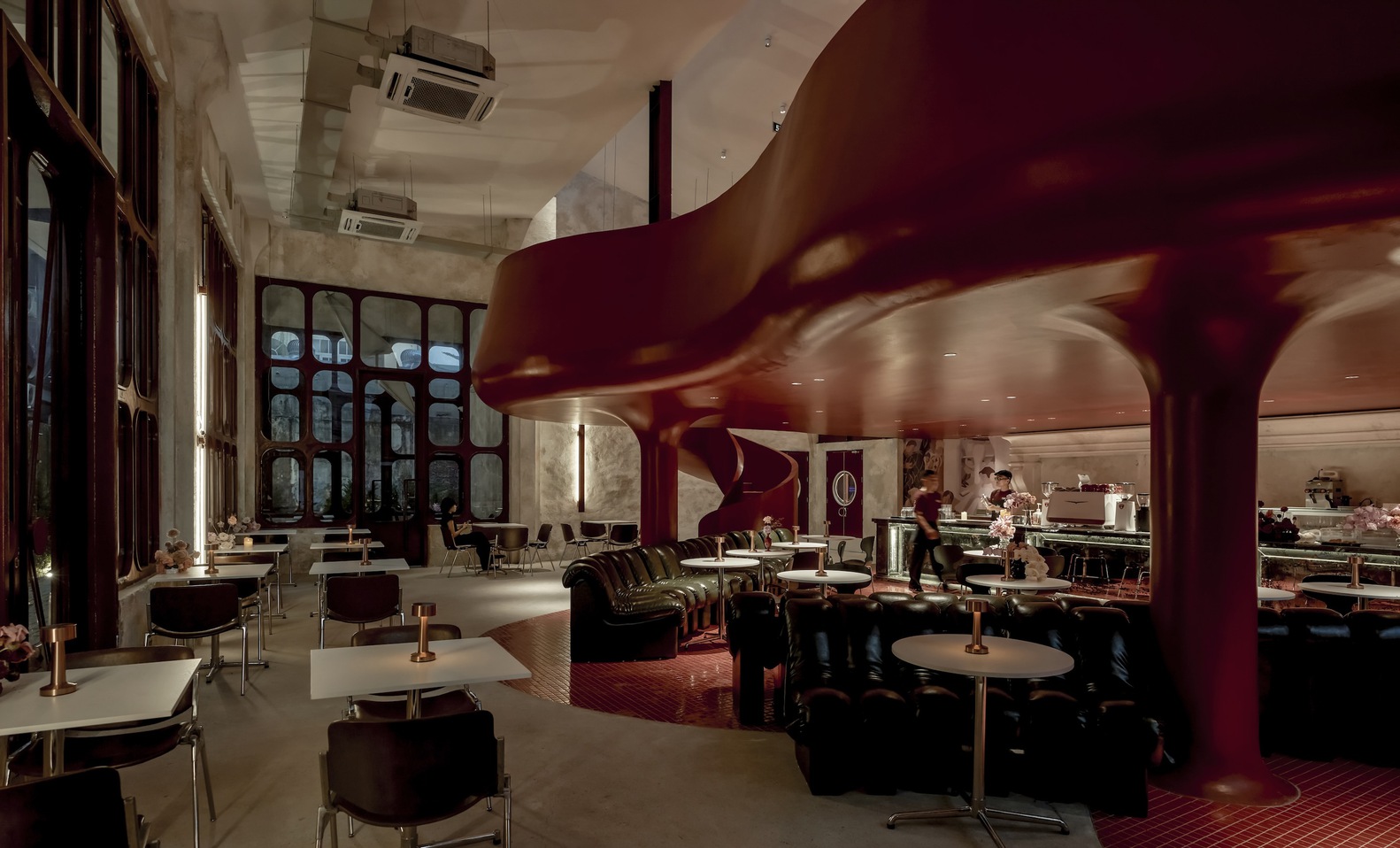 Reden Cafe & Bistro,越南,1.61 DESIGIN_WORKSHOP,600㎡,咖啡廳設計方案,咖啡店設計案例,咖啡廳設計,小酒館,酒吧設計