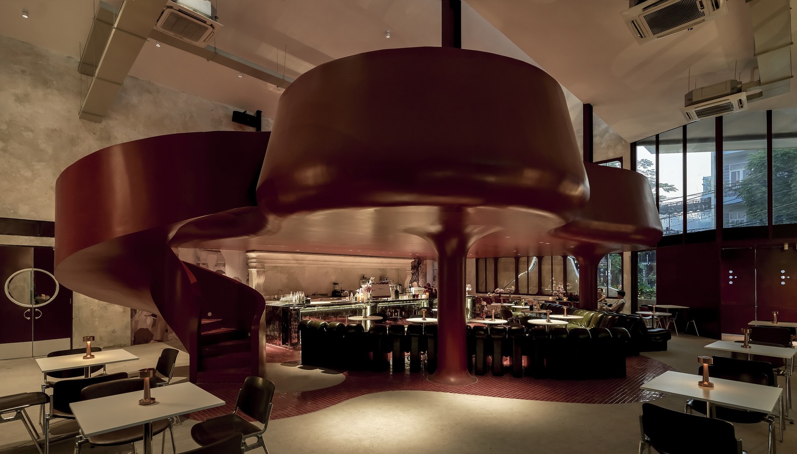 Reden Cafe & Bistro,越南,1.61 DESIGIN_WORKSHOP,600㎡,咖啡廳設計方案,咖啡店設計案例,咖啡廳設計,小酒館,酒吧設計