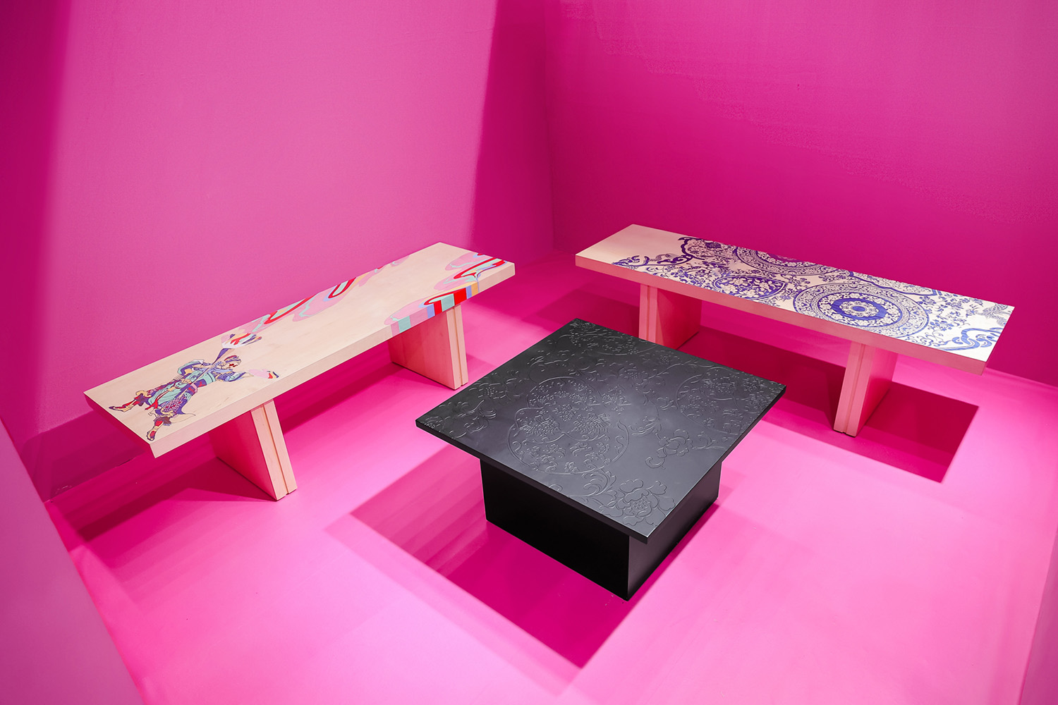 展廳設計,家具展廳設計,展廳裝修,深圳設計周,展廳設計案例,展廳設計方案,異開設計攜手FRAME打造“Show”主題展廳,深圳,Moooi,CASA BRAVA 意美家,瑞士LAUFEN,異開設計,泡泡藝廊