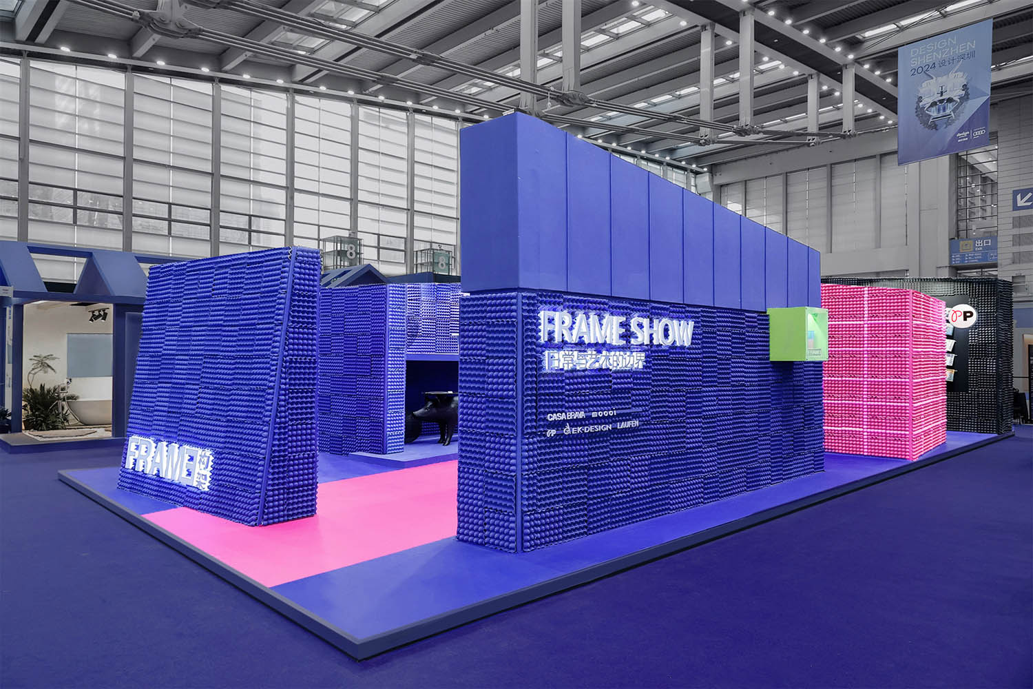 展廳設計,家具展廳設計,展廳裝修,深圳設計周,展廳設計案例,展廳設計方案,異開設計攜手FRAME打造“Show”主題展廳,深圳,Moooi,CASA BRAVA 意美家,瑞士LAUFEN,異開設計,泡泡藝廊