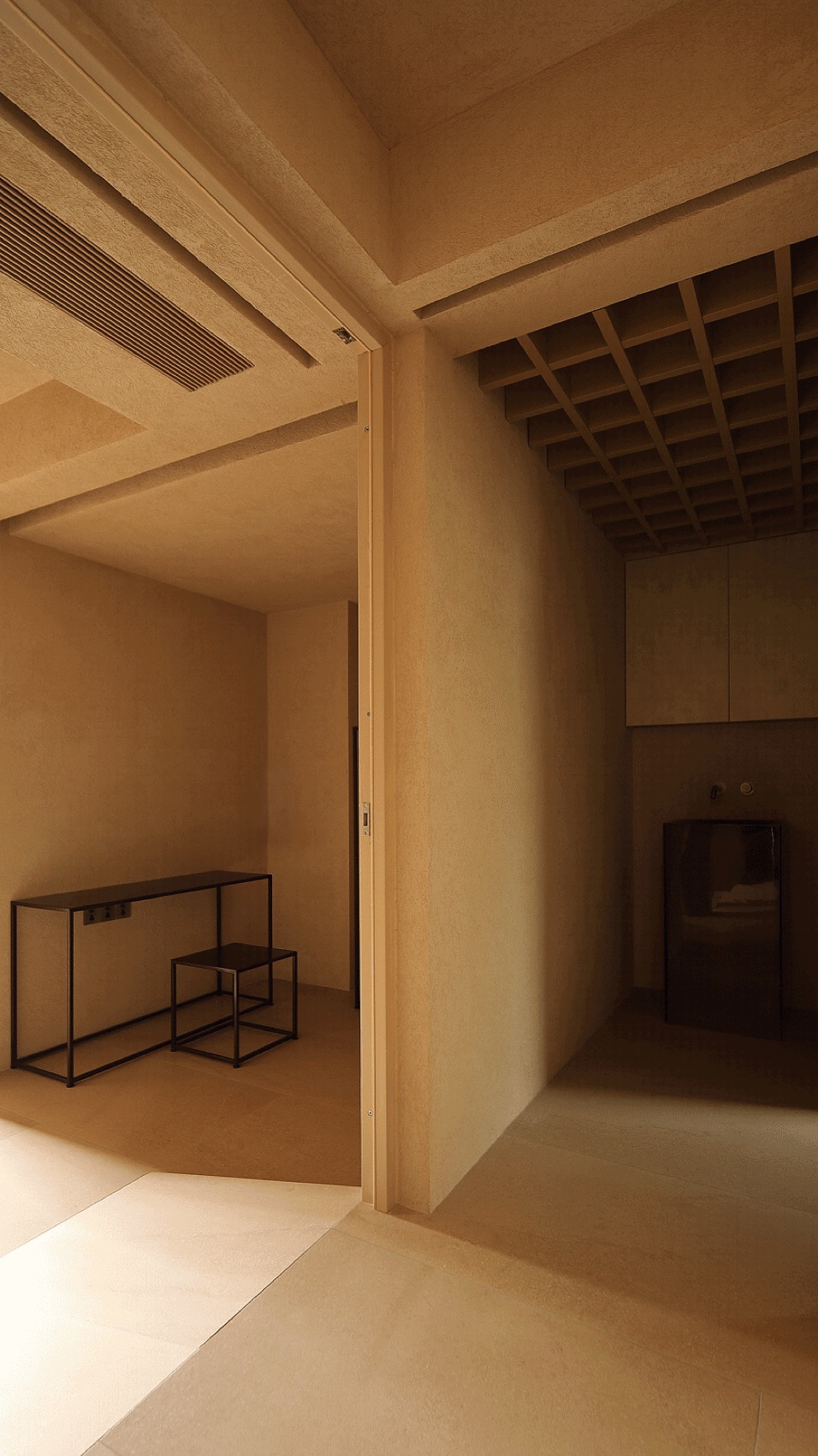 103㎡住宅設計,103㎡,住宅設計案例,家裝設計,公寓設計,微水泥,舊宅改造,住宅設計案例,住宅設計方案,上海鄉野之家,上海,一絎建築工作室