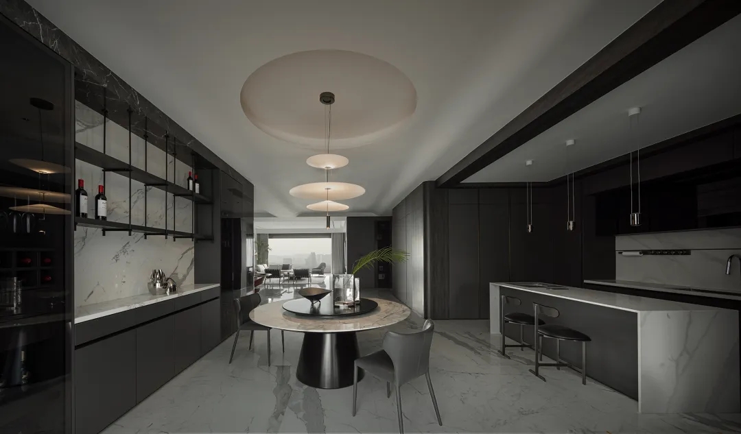 大平層設計,400㎡大平層,400㎡,現代風格大平層設計,大平層裝修,超級大平層,大平層設計案例,紹興湖景大平層,紹興,錢瀚設計團隊&常青陳設,錢瀚,葉帥