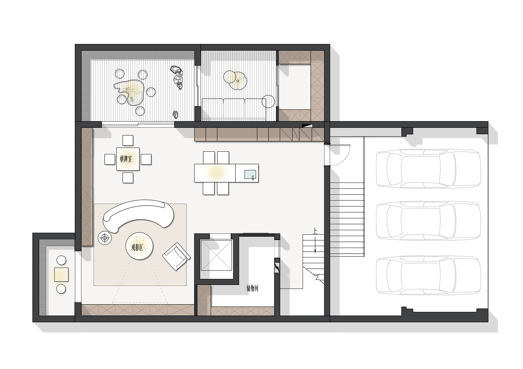 420㎡別墅設計,別墅設計,420㎡,現代風格別墅設計,聯排別墅設計,別墅設計案例,別墅設計方案,蘇州石湖灣別墅,蘇州極簡現代藝術空間,蘇州,太易設計TAIYI DESIGN