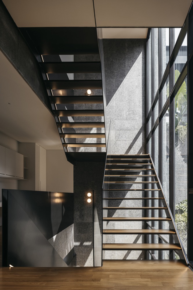 Ming Architects,新加坡,別墅設計案例,聯排別墅,別墅景觀設計,450㎡,庭院別墅,淡水河穀