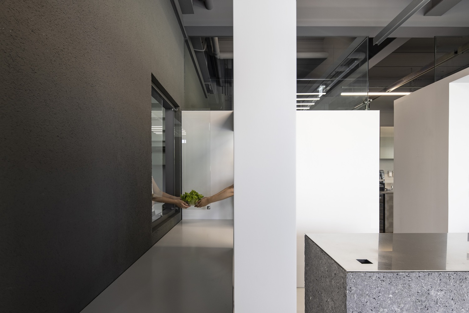 SUBTEXT,咖啡廳設計案例,咖啡店設計,韓國,VEGESCAPE Cafe,240㎡,極簡風格咖啡廳,咖啡廳設計方案