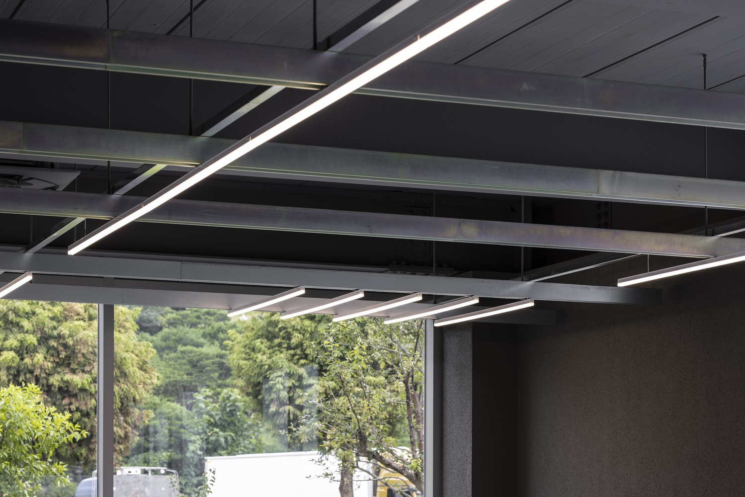 SUBTEXT,咖啡廳設計案例,咖啡店設計,韓國,VEGESCAPE Cafe,240㎡,極簡風格咖啡廳,咖啡廳設計方案