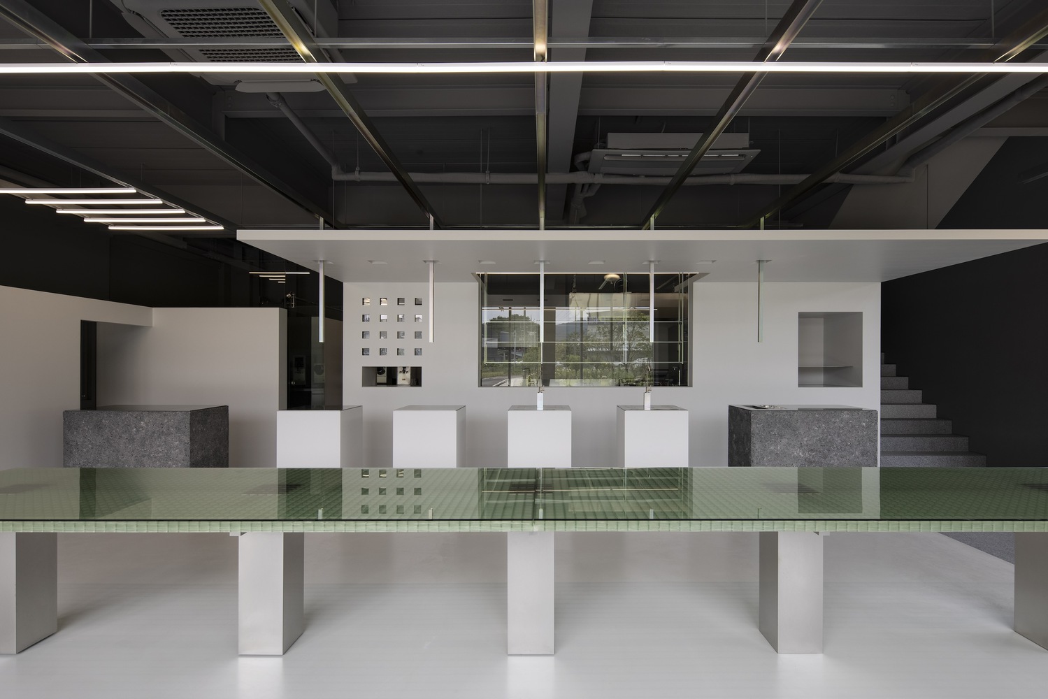 SUBTEXT,咖啡廳設計案例,咖啡店設計,韓國,VEGESCAPE Cafe,240㎡,極簡風格咖啡廳,咖啡廳設計方案