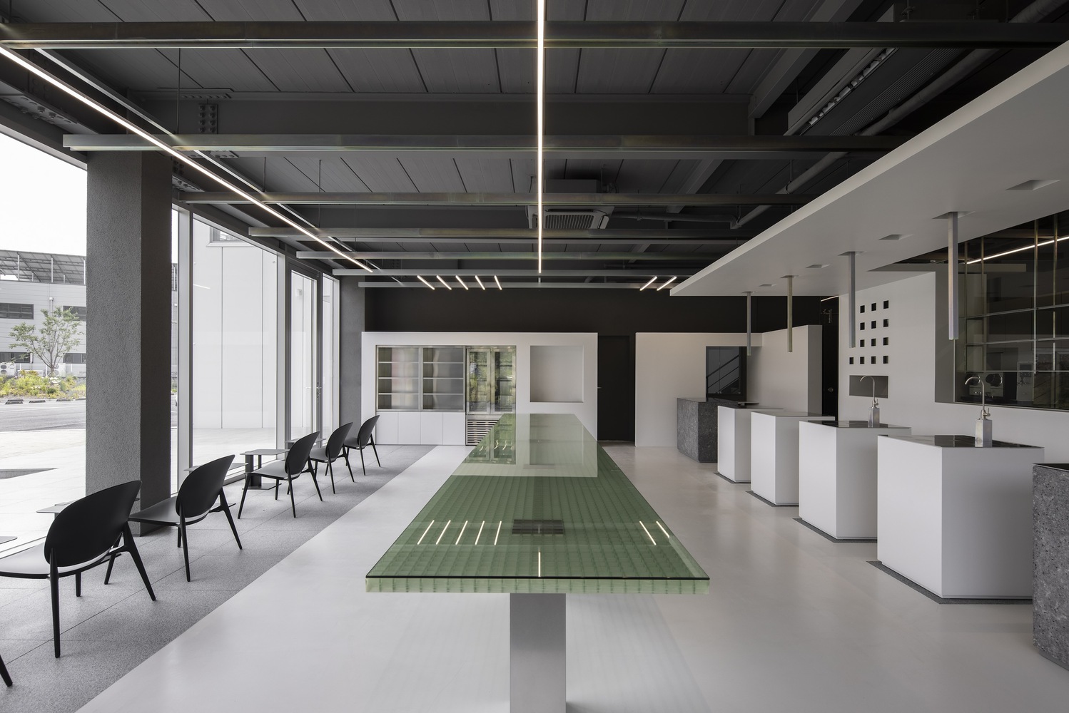 SUBTEXT,咖啡廳設計案例,咖啡店設計,韓國,VEGESCAPE Cafe,240㎡,極簡風格咖啡廳,咖啡廳設計方案