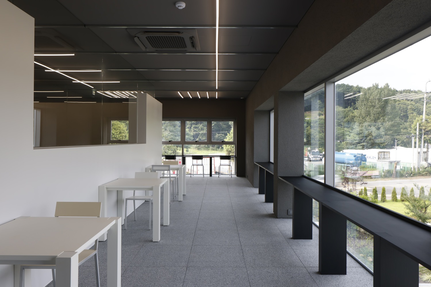 SUBTEXT,咖啡廳設計案例,咖啡店設計,韓國,VEGESCAPE Cafe,240㎡,極簡風格咖啡廳,咖啡廳設計方案