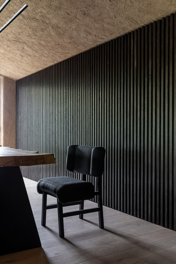 Makhno Studio,住宅設計,Wabi Sabi,侘寂風格,住宅設計案例,200㎡,烏克蘭,基輔