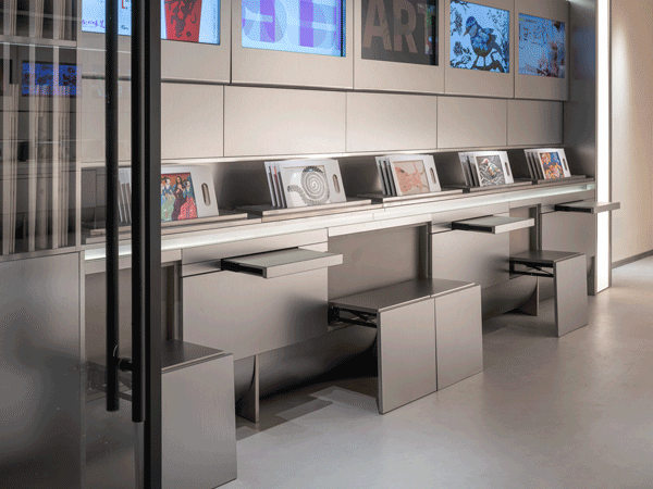 茶飲空間設計,多功能空間設計,茶飲店設計,展覽活動空間設計,茶飲店設計案例,上海,藝術的味道上海概念店,DCDSAA澱川建築事務所