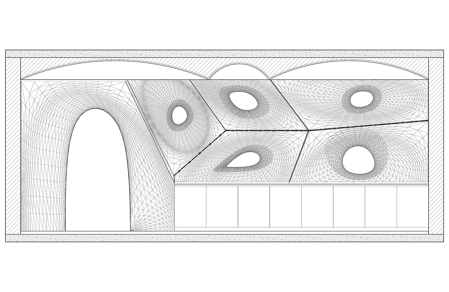 茶飲空間設計,多功能空間設計,茶飲店設計,展覽活動空間設計,茶飲店設計案例,上海,藝術的味道上海概念店,DCDSAA澱川建築事務所