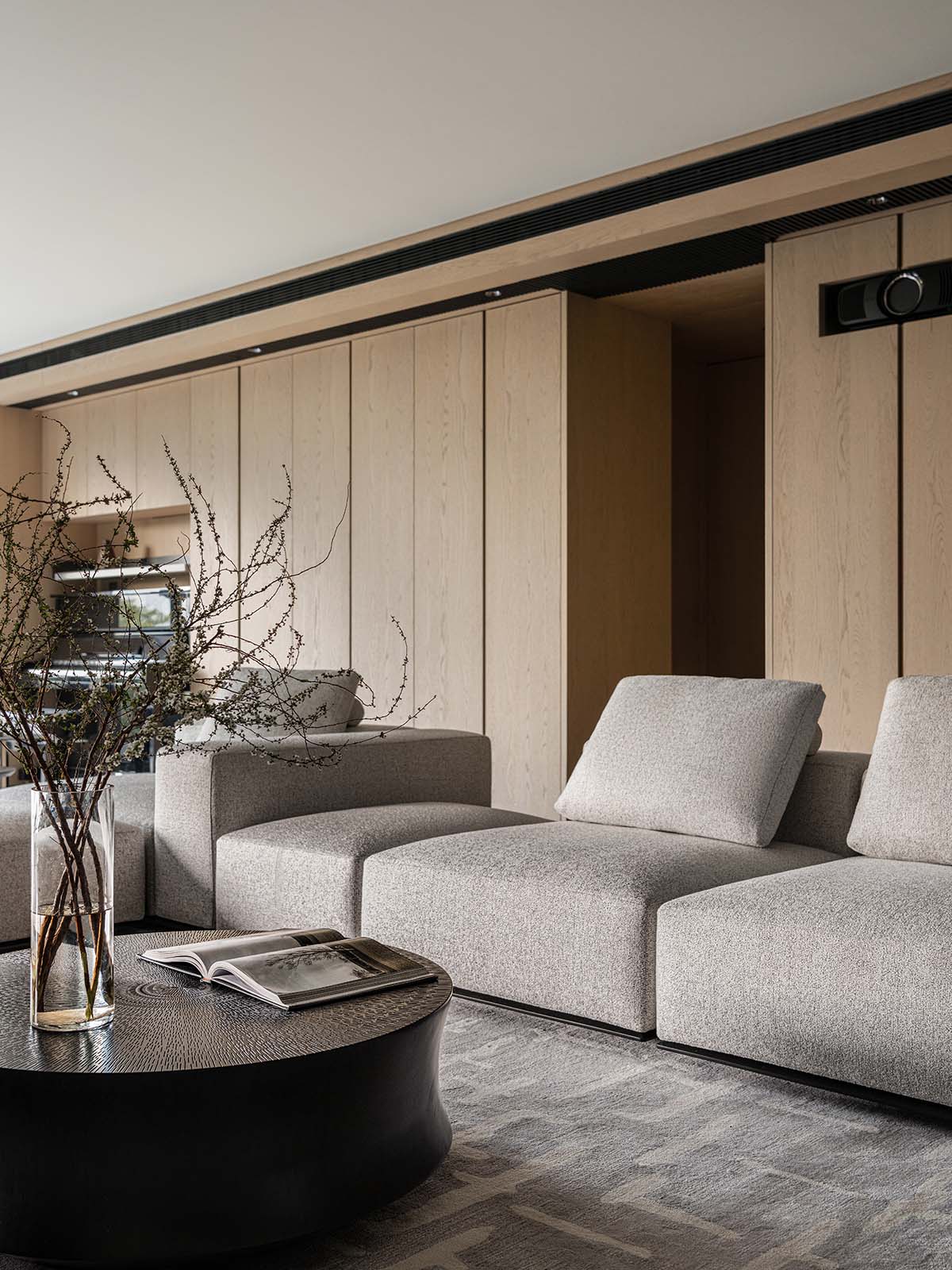 266㎡大平層,266㎡,大平層設計,現代風格大平層設計,超級大平層,大平層設計案例,大平層設計方案,深圳.中信紅樹灣大平層歸源,深圳,冉古設計