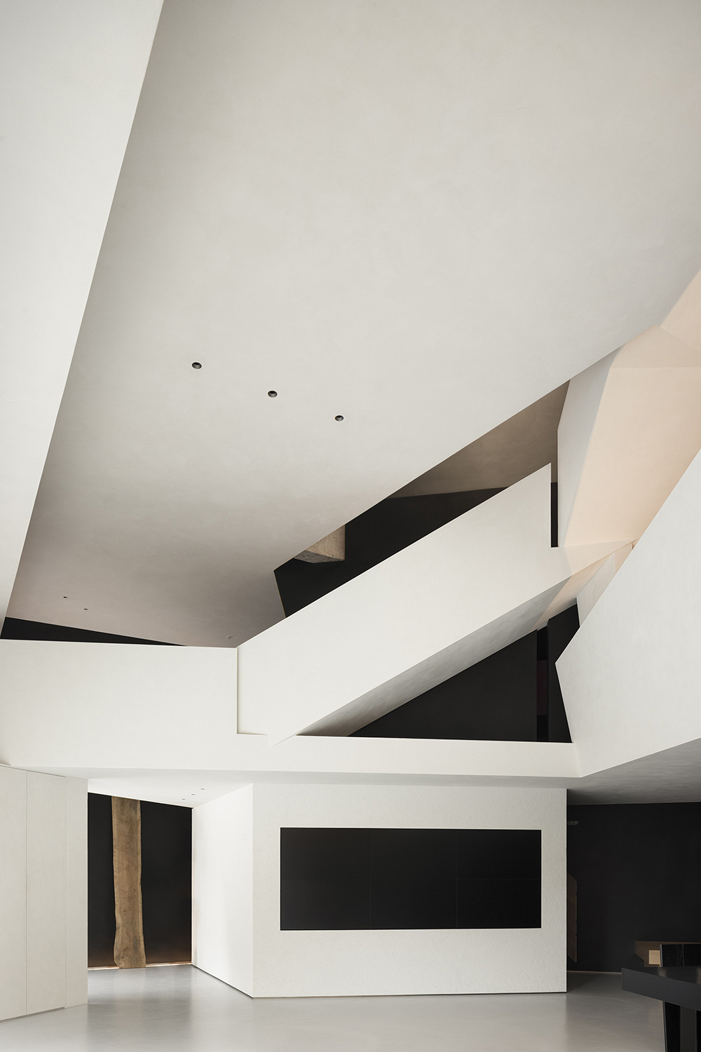 商業空間,地板展廳,展廳,展廳設計,企業展廳,材料展廳設計,必美地板,意大利OIKOS,展廳設計案例,展廳設計方案,汕頭ANBONG HOME材料美學館,汕頭,艾克建築設計,謝培河