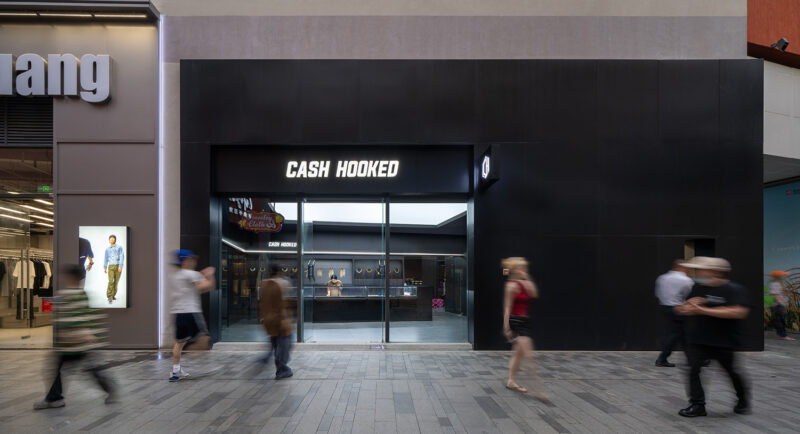 ZZARCH 自造設計 | 一家“黑”店-CASHHOOKED 深業上城店