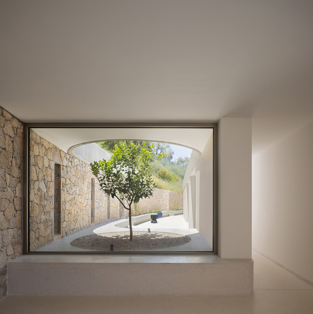 LASSA architects,別墅設計,希臘,海景別墅,別墅設計案例,別墅設計方案,極簡主義,開放式全景海景別墅,半山海景別墅