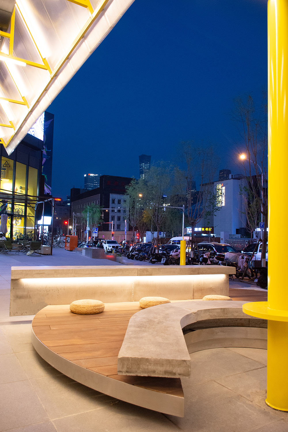 茶飲店設計,茶飲店設計案例,茶飲店設計方案,街邊茶飲店設計,開放式茶飲店設計,北京李茶的茶,北京,bufen atelier