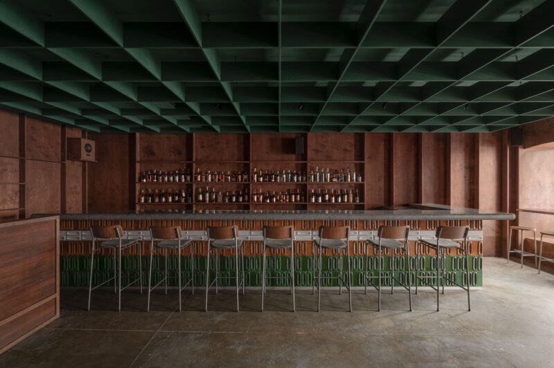 Mirzoyan Studio | 55㎡,烏克蘭基輔Bursa音樂酒吧