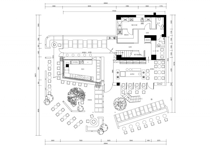 茶室設計,茶室設計案例,茶室設計方案,茶室裝修,茶飲店設計,開放式茶飲店設計,成都沏茶師CHICHAS·遊園,成都,易禾上品