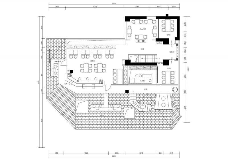 茶室設計,茶室設計案例,茶室設計方案,茶室裝修,茶飲店設計,開放式茶飲店設計,成都沏茶師CHICHAS·遊園,成都,易禾上品