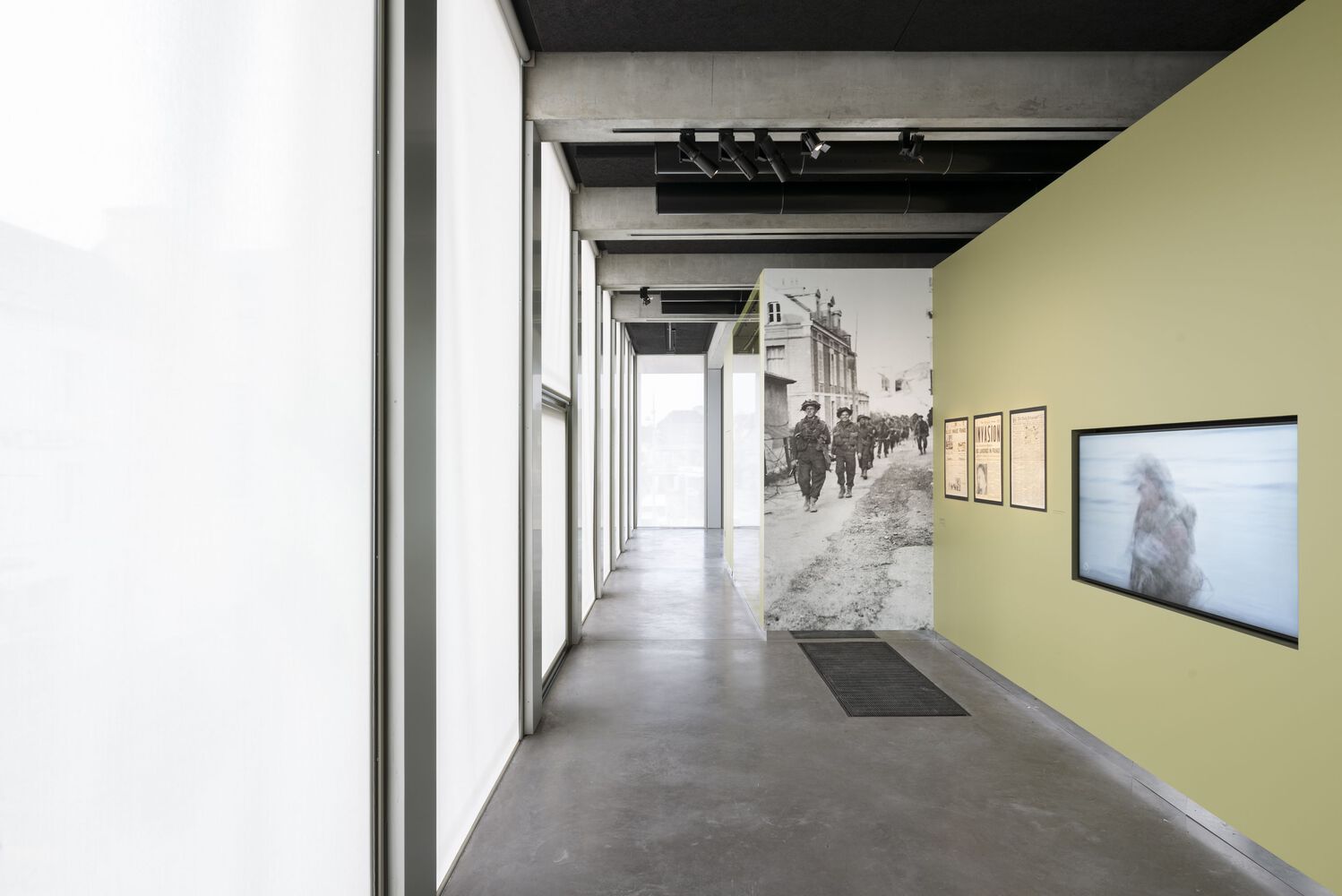 博物館設計,軍事博物館設計,Projectiles,法國,咖啡廳設計,諾曼底登陸博物館,2220㎡