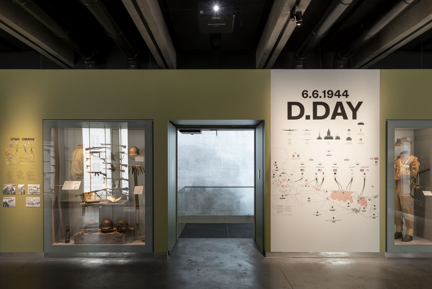 博物館設計,軍事博物館設計,Projectiles,法國,咖啡廳設計,諾曼底登陸博物館,2220㎡