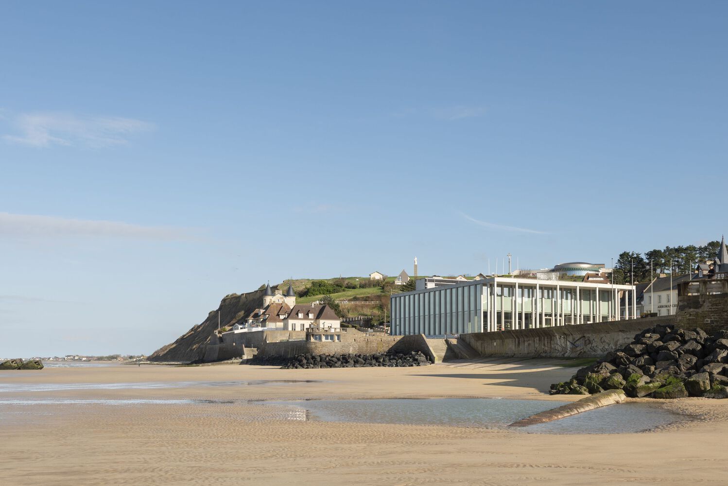 博物館設計,軍事博物館設計,Projectiles,法國,咖啡廳設計,諾曼底登陸博物館,2220㎡