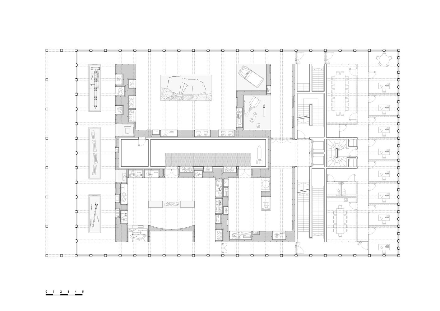 博物館設計,軍事博物館設計,Projectiles,法國,咖啡廳設計,諾曼底登陸博物館,2220㎡