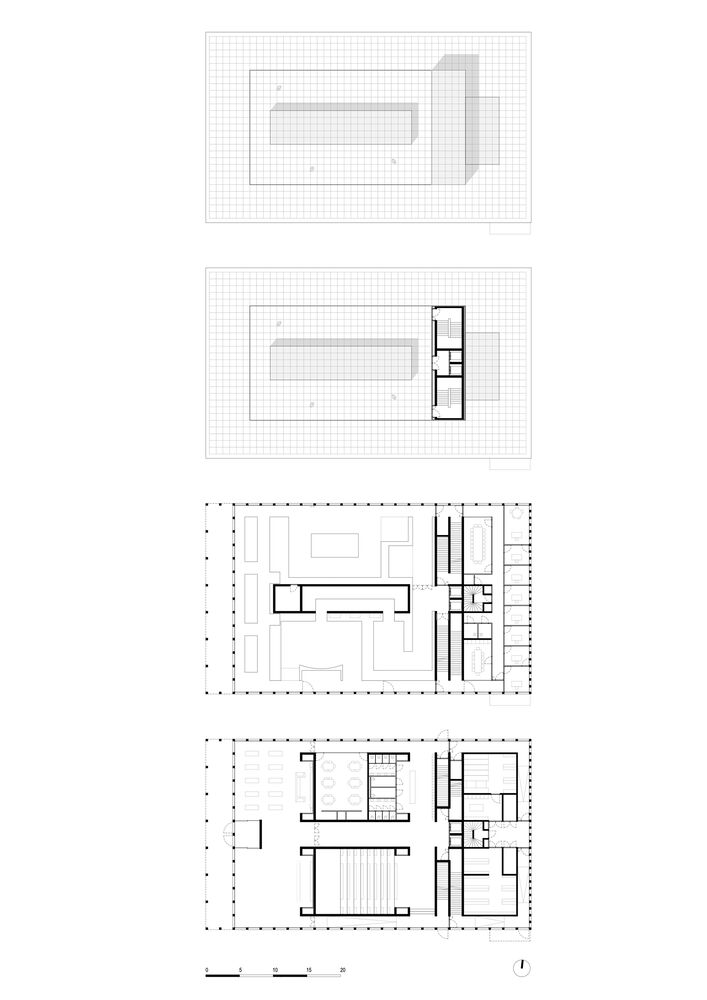 博物館設計,軍事博物館設計,Projectiles,法國,咖啡廳設計,諾曼底登陸博物館,2220㎡