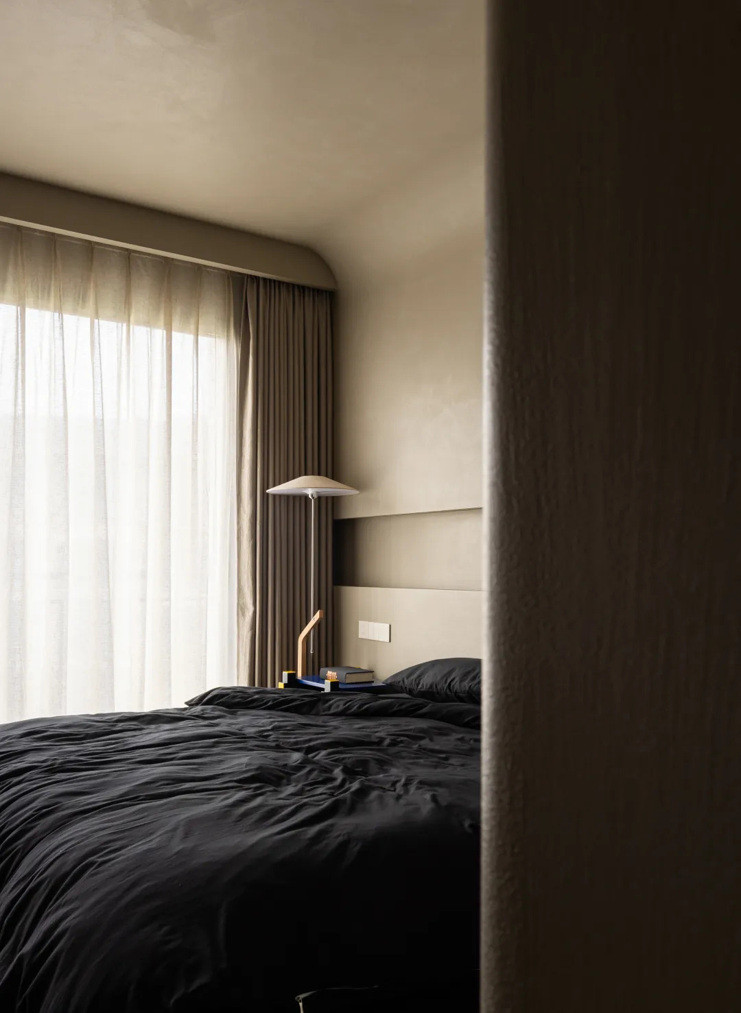 193㎡大平層設計,193㎡,微水泥,奶油風,住宅設計,現代風格大平層設計,大平層,大平層設計案例,大平層設計方案,廣州寧境流光大平層,廣州,天用設計