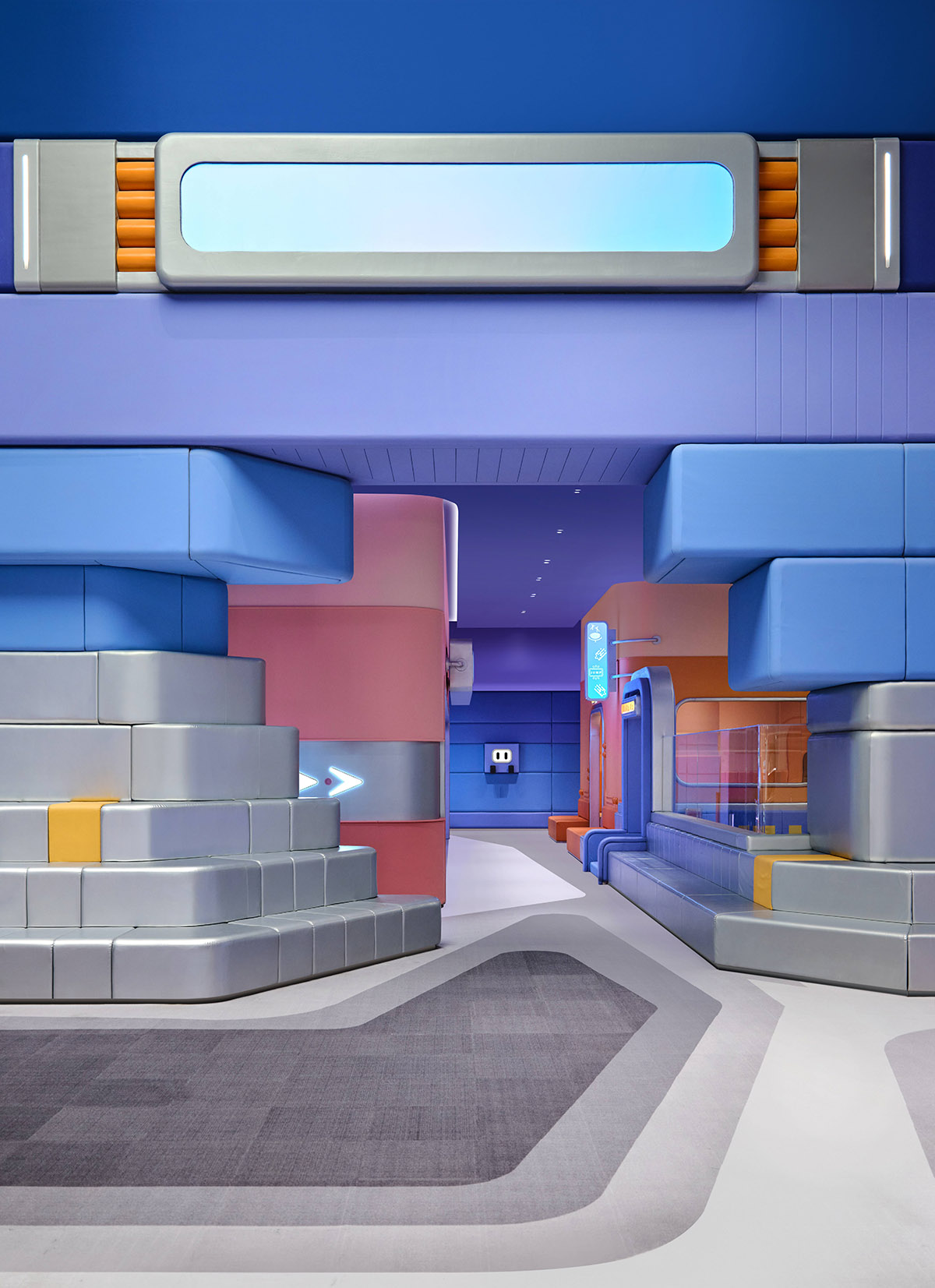 遊樂場設計,商場遊樂場設計,室內玩樂空間設計,親子遊戲空間設計,娛樂空間設計,青島HappyLand全新主題旗艦店,青島,立品設計Leaping Creative