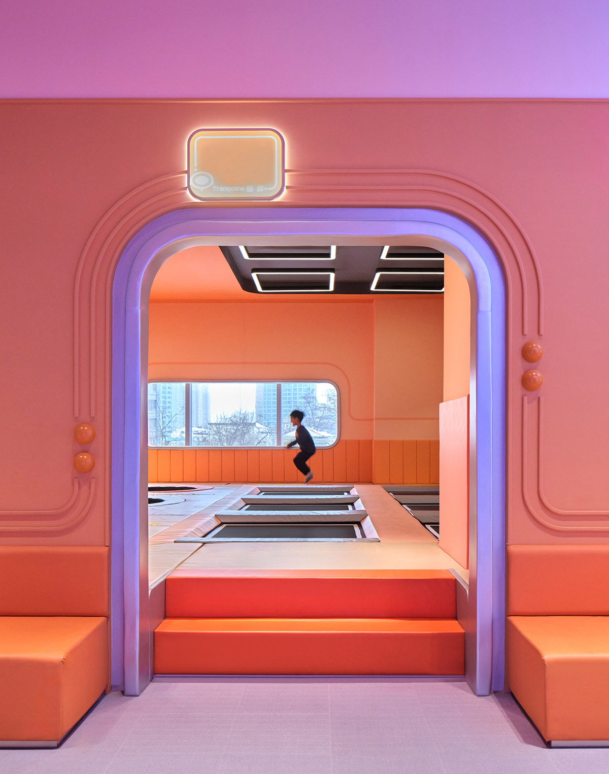 遊樂場設計,商場遊樂場設計,室內玩樂空間設計,親子遊戲空間設計,娛樂空間設計,青島HappyLand全新主題旗艦店,青島,立品設計Leaping Creative