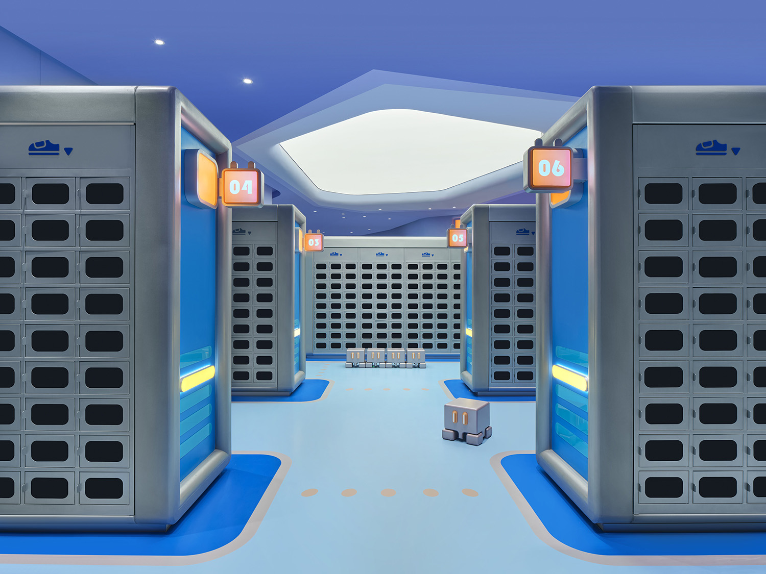 遊樂場設計,商場遊樂場設計,室內玩樂空間設計,親子遊戲空間設計,娛樂空間設計,青島HappyLand全新主題旗艦店,青島,立品設計Leaping Creative